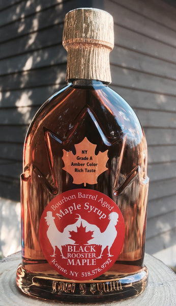 250 mL (8.5 ounces) Adirondack Bourbon Barrel Aged Maple Syrup